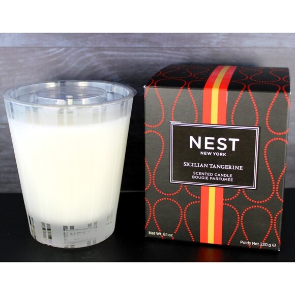 Nest NY Scented Candle, Sicilian Tangerine - 8.1 oz - Up to 60-Hour Burn Time - Picture 3 of 6